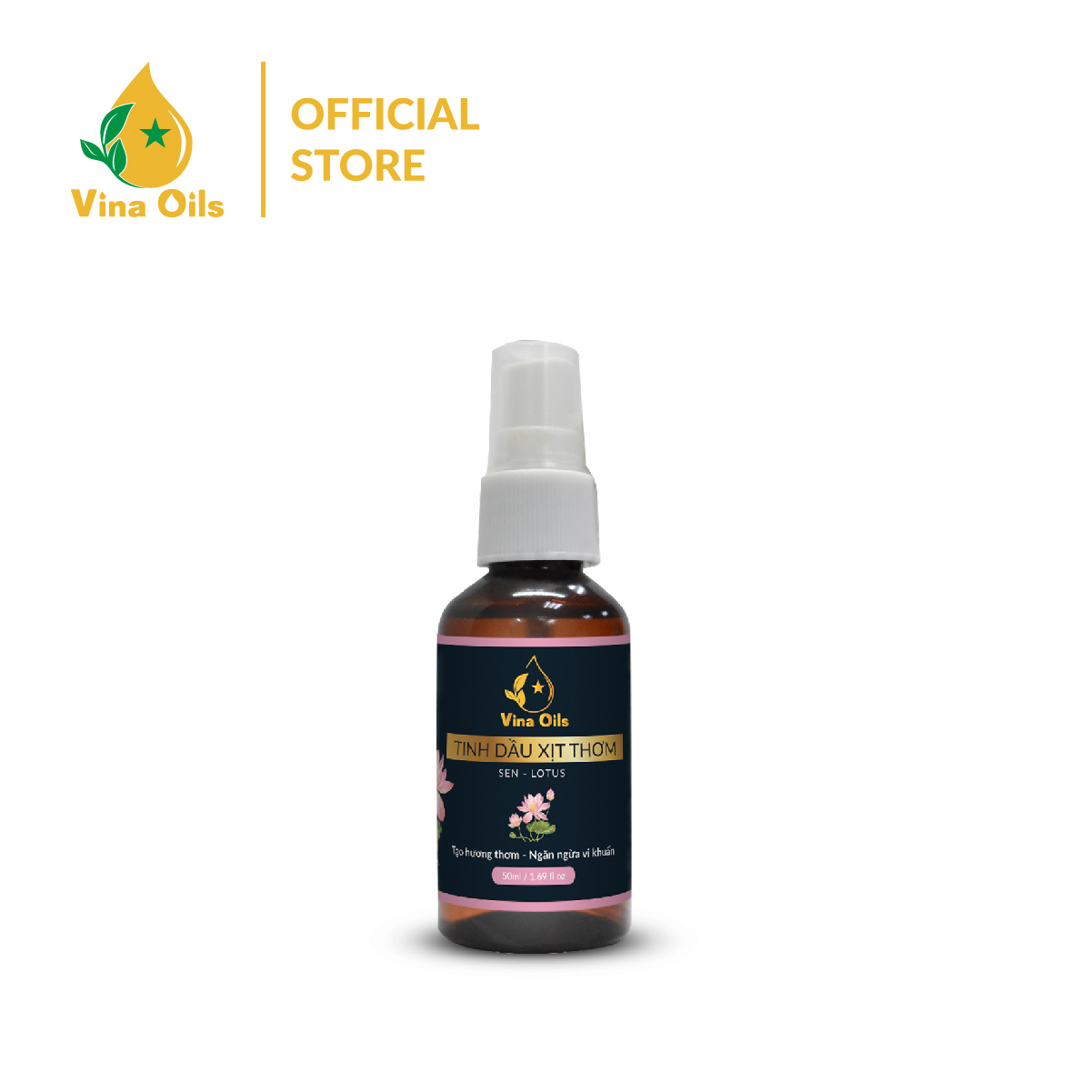 Tinh dầu xịt thơm Sen 50ml (1 thùng)